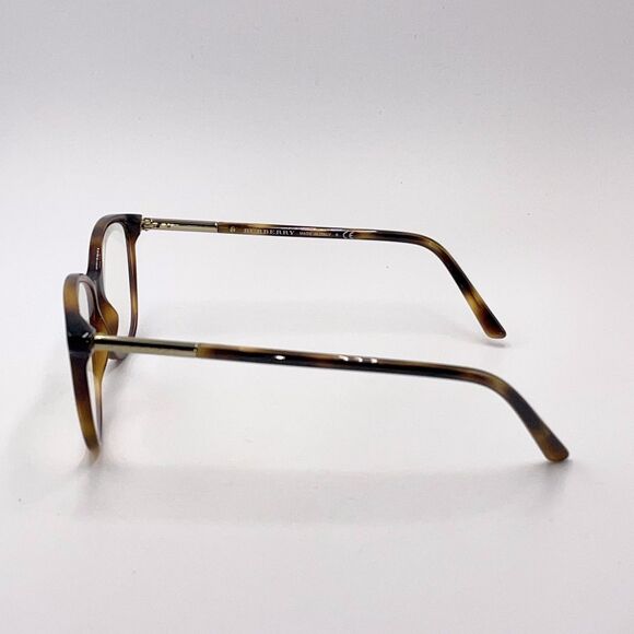 Burberry B2128 3316 Dark Havana Eyeglass Frames Made in Italy 52-16-140 - Picture 4 of 11